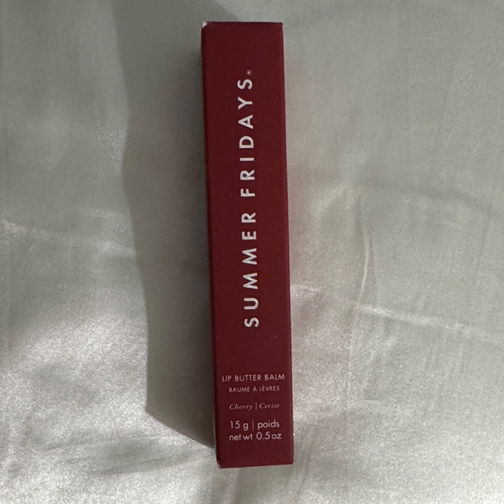 Summer Fridays Lip Balm in Cherry Red